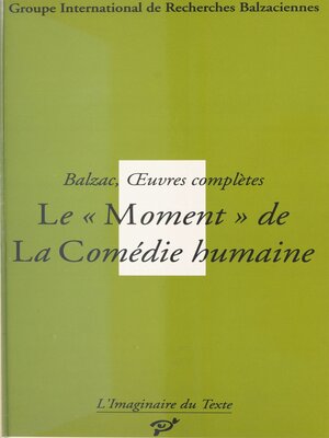 cover image of Balzac, Œuvres complètes